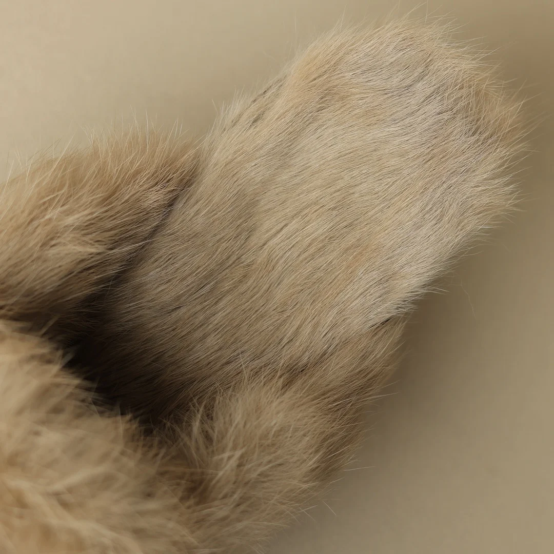 Большой размер 41 женские слипоны на плоской подошве из овчины с кроличьим мехом