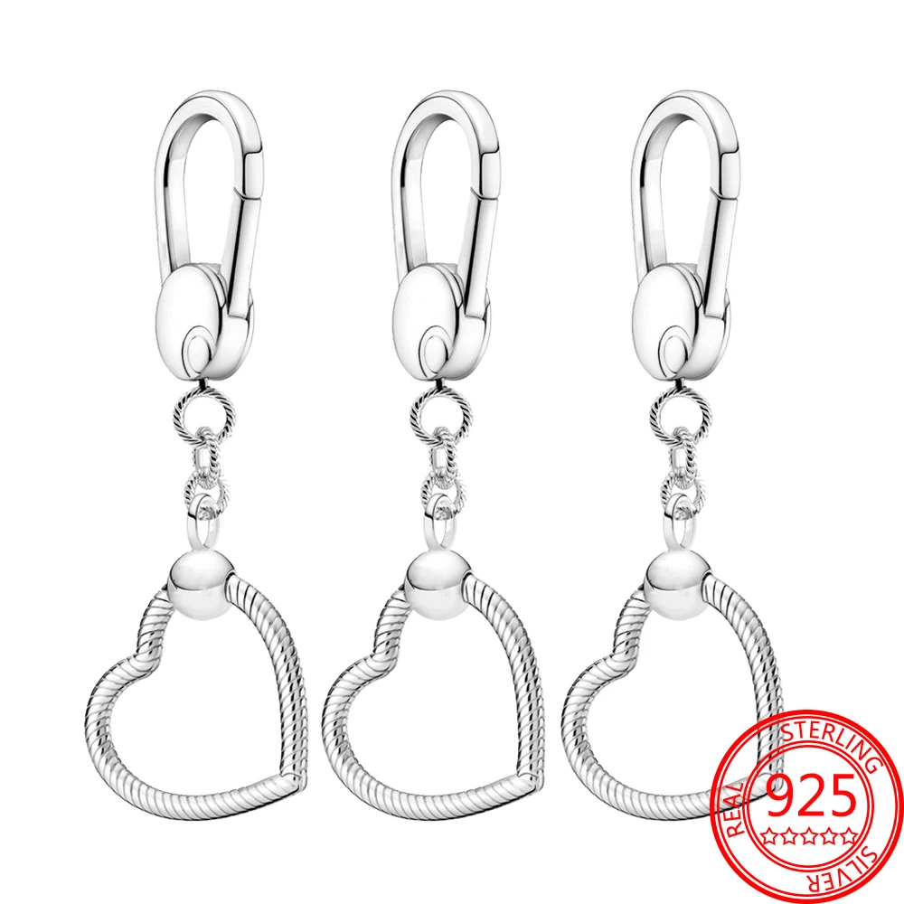 Женское кольцо из серебра 925 пробы с подвеской |