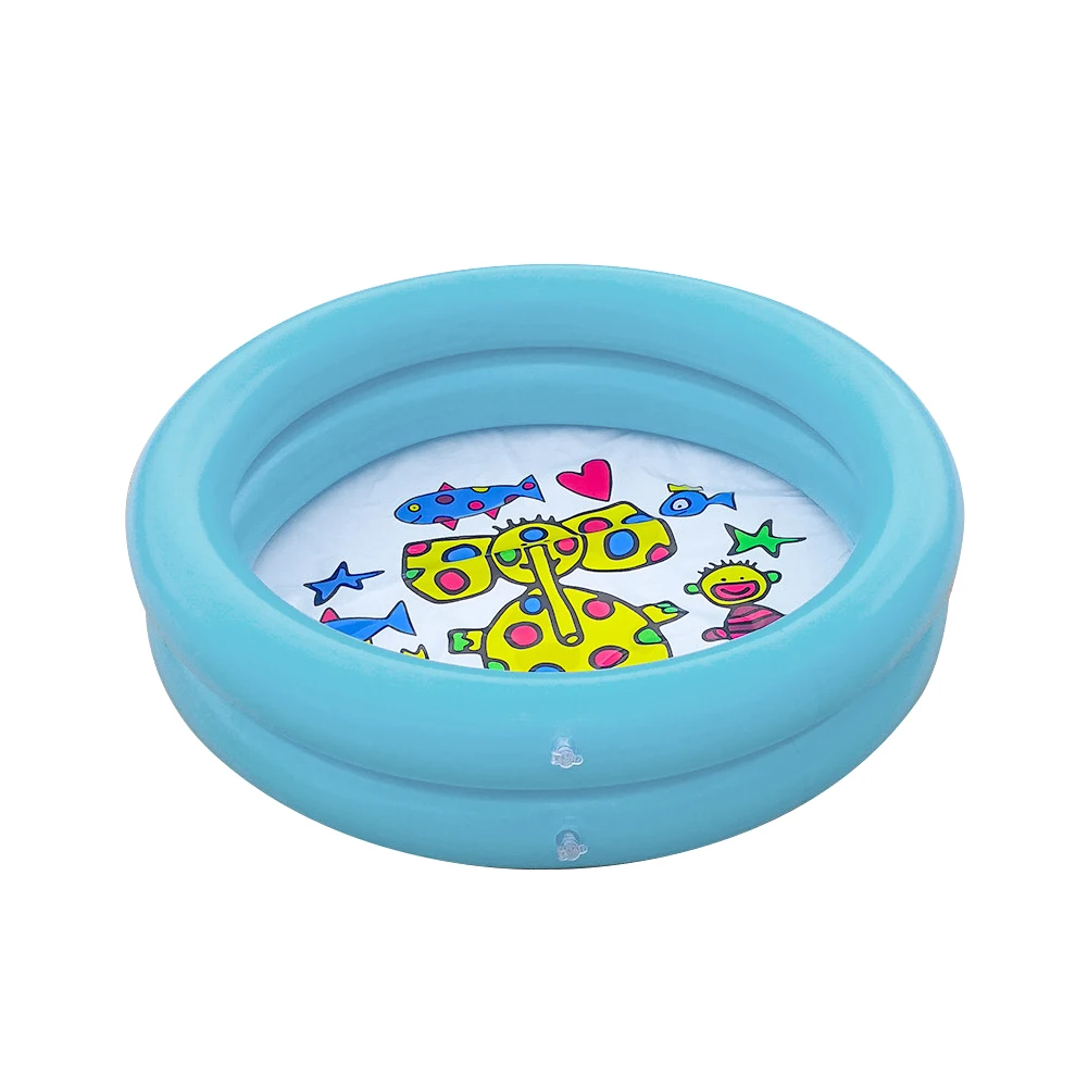 

Garden Summer Baby Swimming Pool Indoor Outdoor Animal Printed Round Bath Tub Toy Portable Inflatable Play Center Kiddie Lovely