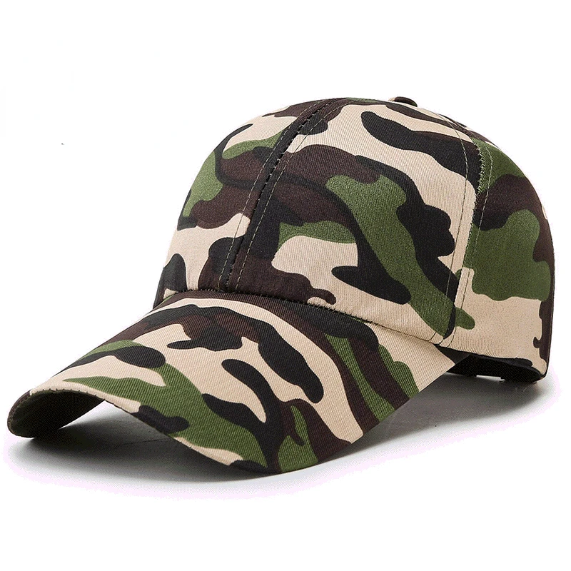 

Unisex Camouflage Baseball Caps UV Protection Tactical Cotton Military Cap for Men Women Outdoor Sport Hunting Sun Dad Hats