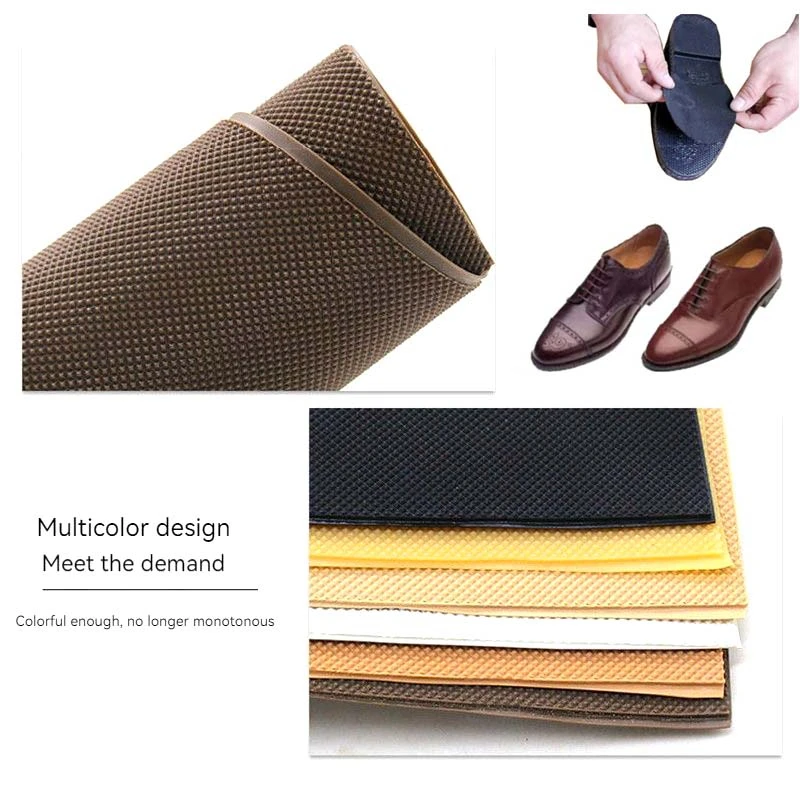 

Shoe Soles Repair Anti Slip Insoles for Men Shoes Outsole Rubber Sole Care Protector Cover Replacement DIY Full Cushion Patch