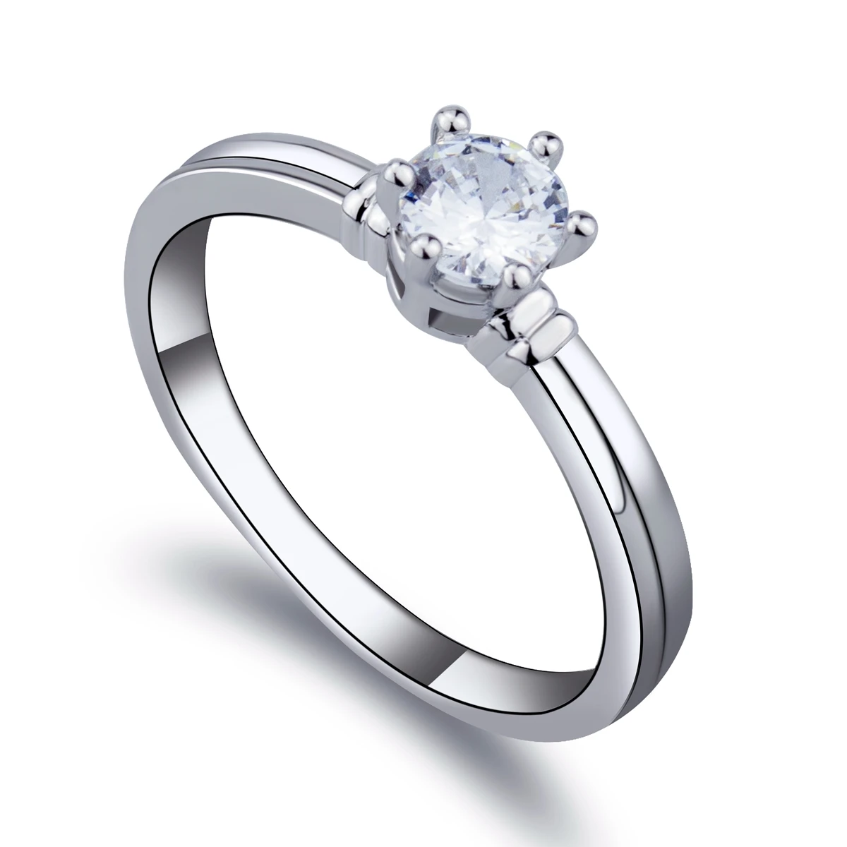 

High Quality Fashion Simple Design Open Women Rings Gold-Plated Luxury Charm Jewelry Popular Sparkling Chic Exquisite Minimalist