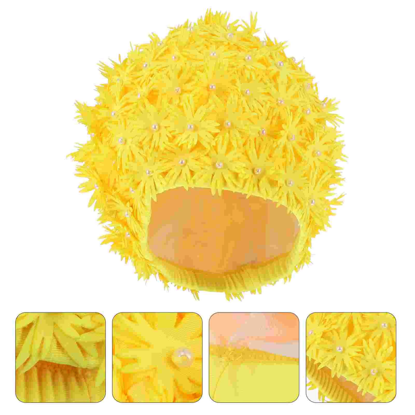 

Women Swim Flower Design Swim Hat Swimming for Swimming Women Girl