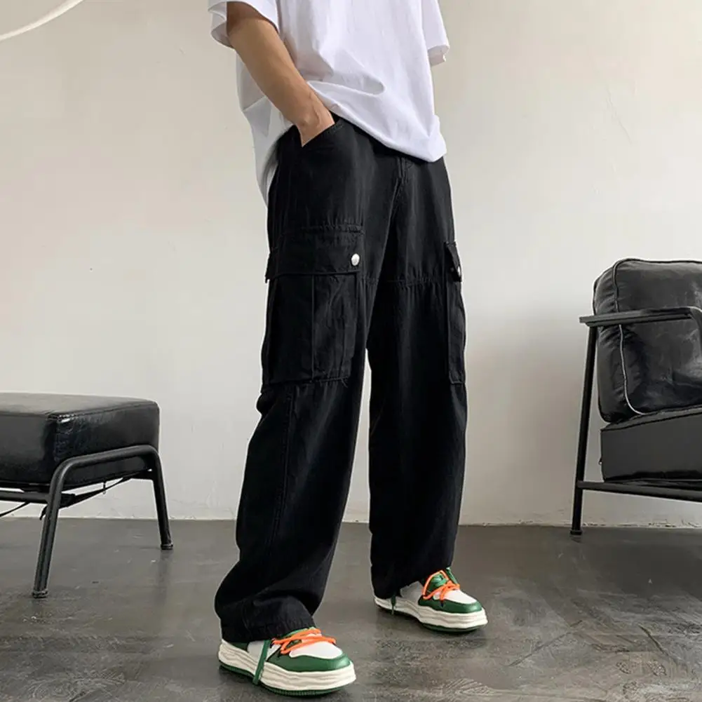 

Stylish Vintage Mid Waist Cargo Pants Sports Pants Summer Hip Hop
