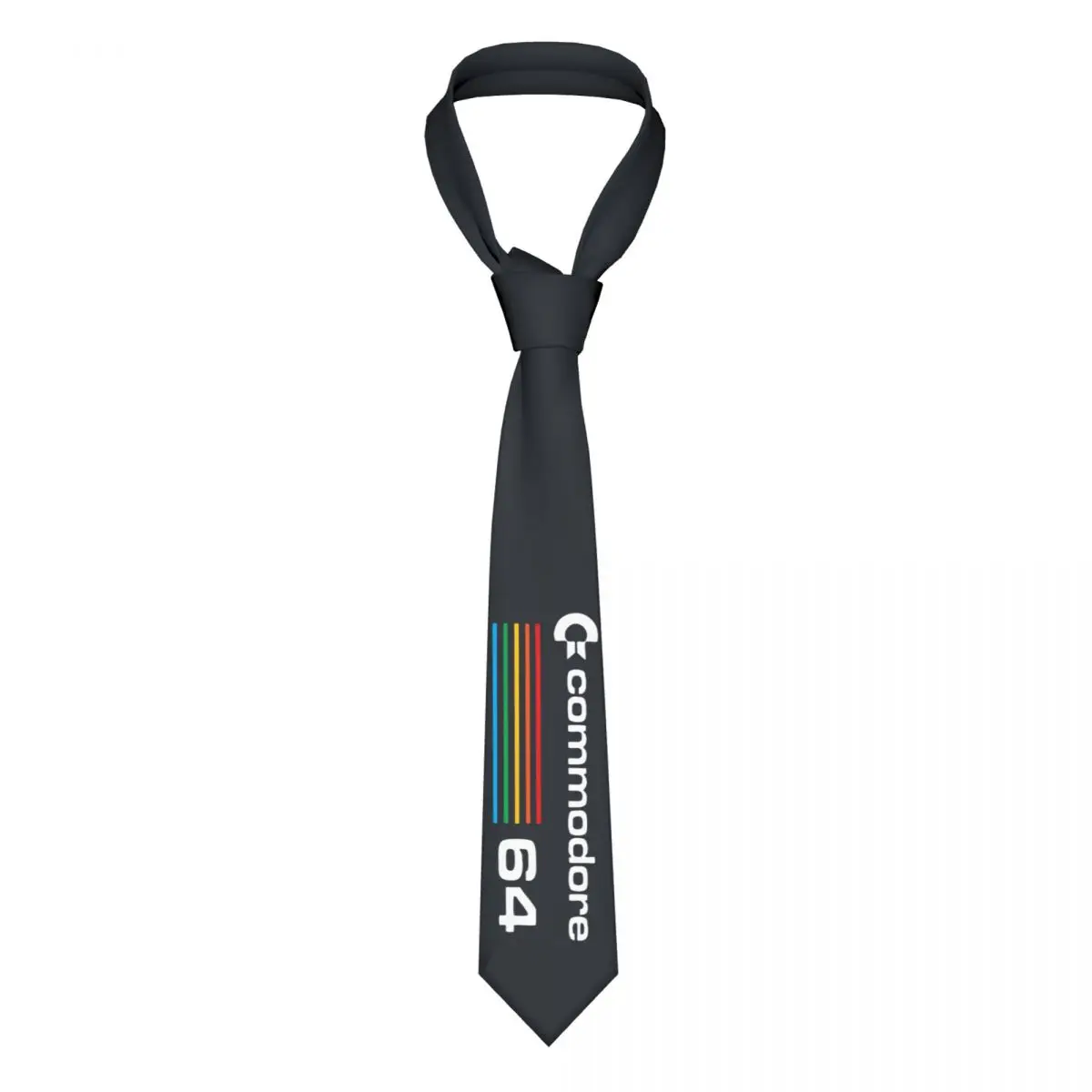 

The Commodore 64 Neckties Polyester 8 cm Wide C64 Amiga Retro Computer Geek Nerd Neck Ties for Mens Accessories Gravatas Office