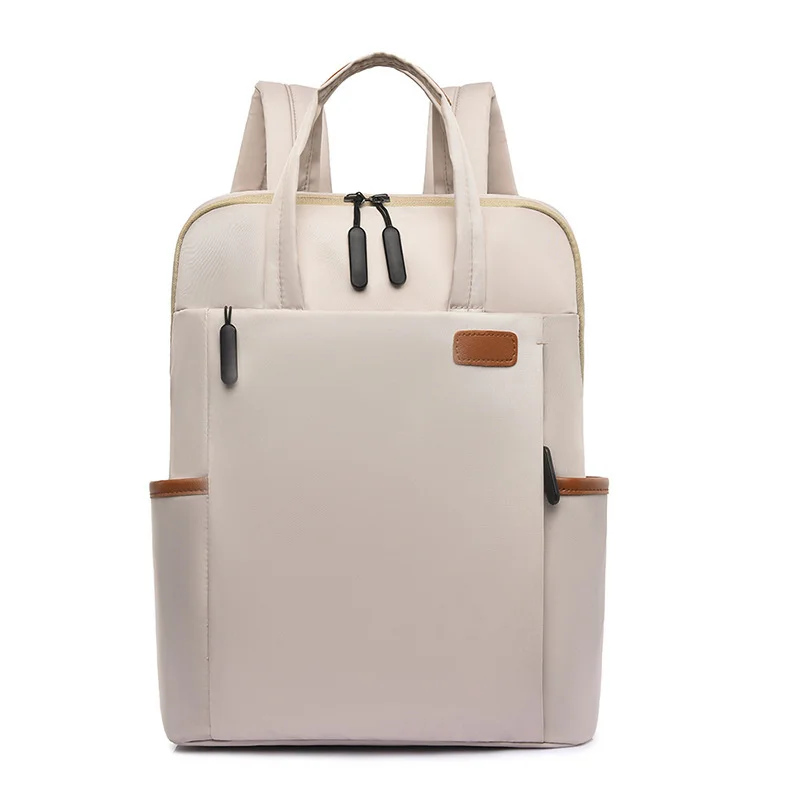

Водонепроницаемый деловой рюкзак для женщин, модные школьные ранцы из ткани Оксфорд, Повседневная дорожная сумка для ноутбука 13,4 дюйма