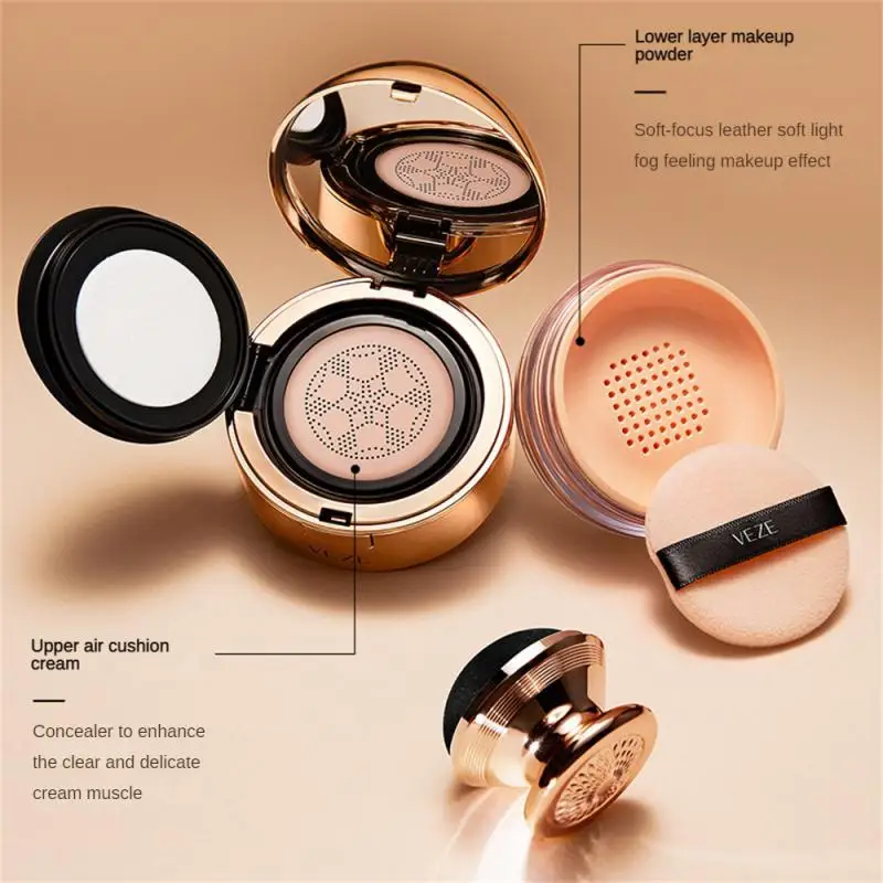 

Жидкая основа для макияжа и красоты, матовая подушка 2 в 1 для удержания макияжа, товары для лица, порошок, крем, макияж, консилер, шелковистый