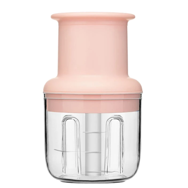 

Electric Garlic Chopper 300Ml Mini Food Processor Presses Onions Chopper Masher Portable Blender Cutter Mincer