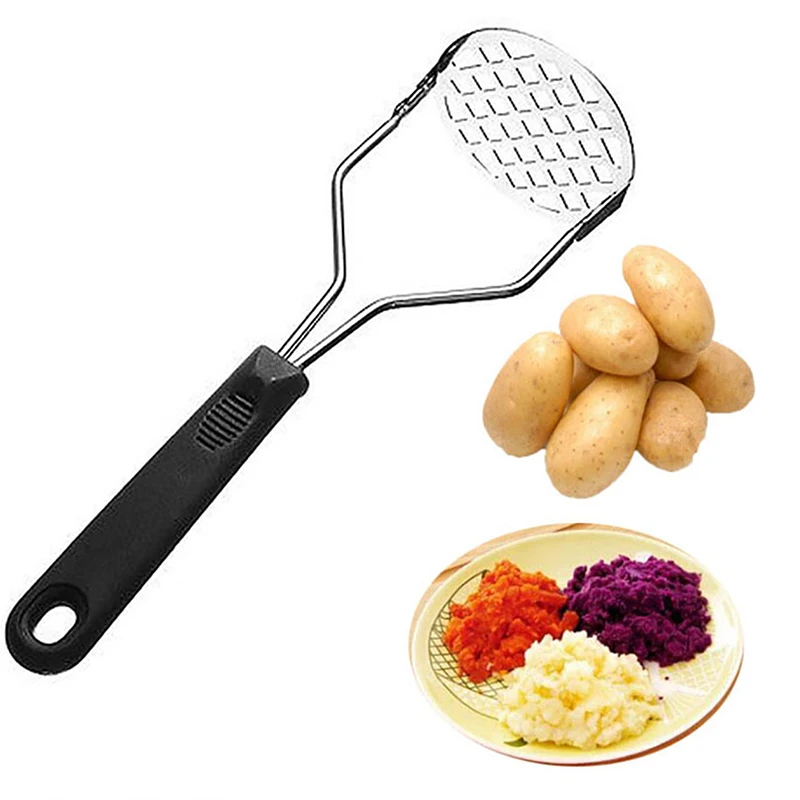 

Pressed Potato Masher Puree Juice Maker Potato Pusher Smooth Mashed Potatoes Crusher Fruit Tools Easy To Operate Durable