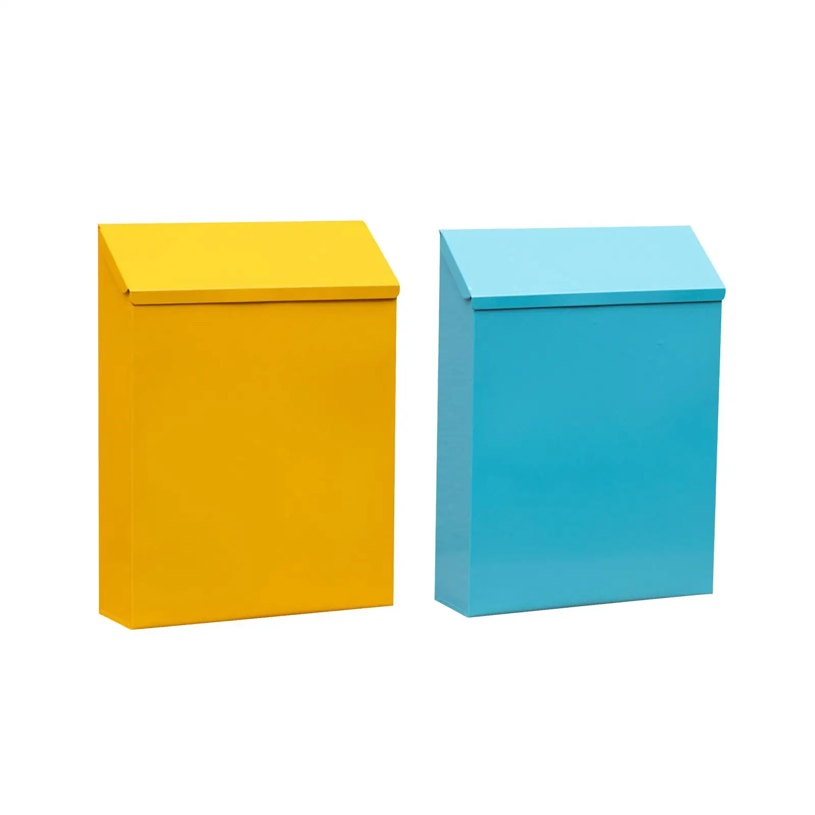 Настенный почтовый ящик вместительный металлический коробка для писем с замком