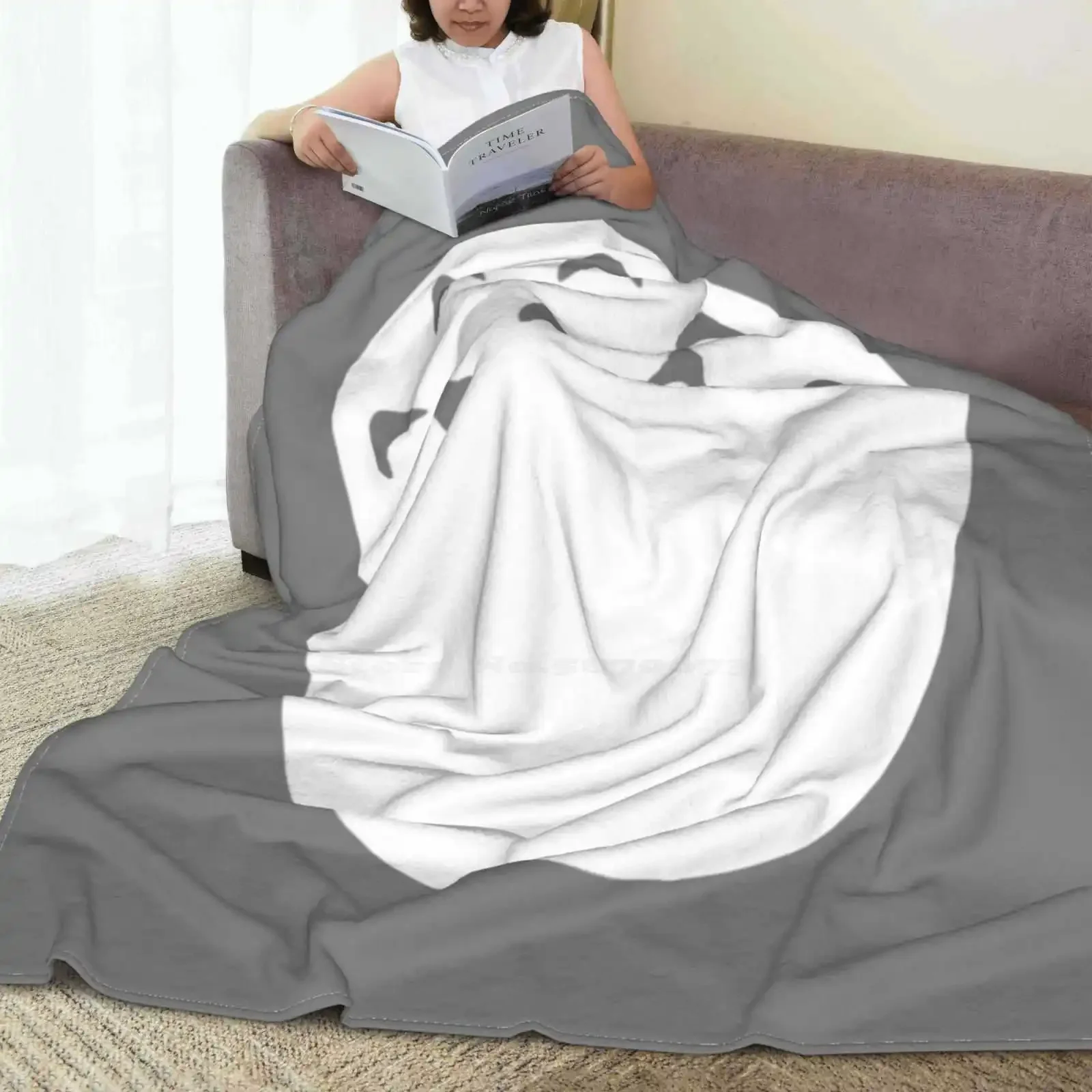 Одеяло из кораллового флиса полиэстера CRLOB бренд для взрослых водонепроницаемое