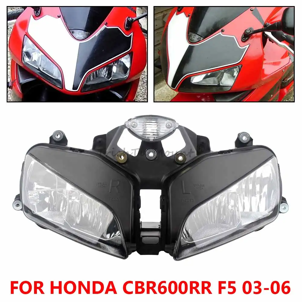Аксессуары для мотоциклов АБС-пластик прозрачная фара в сборе замена головного
