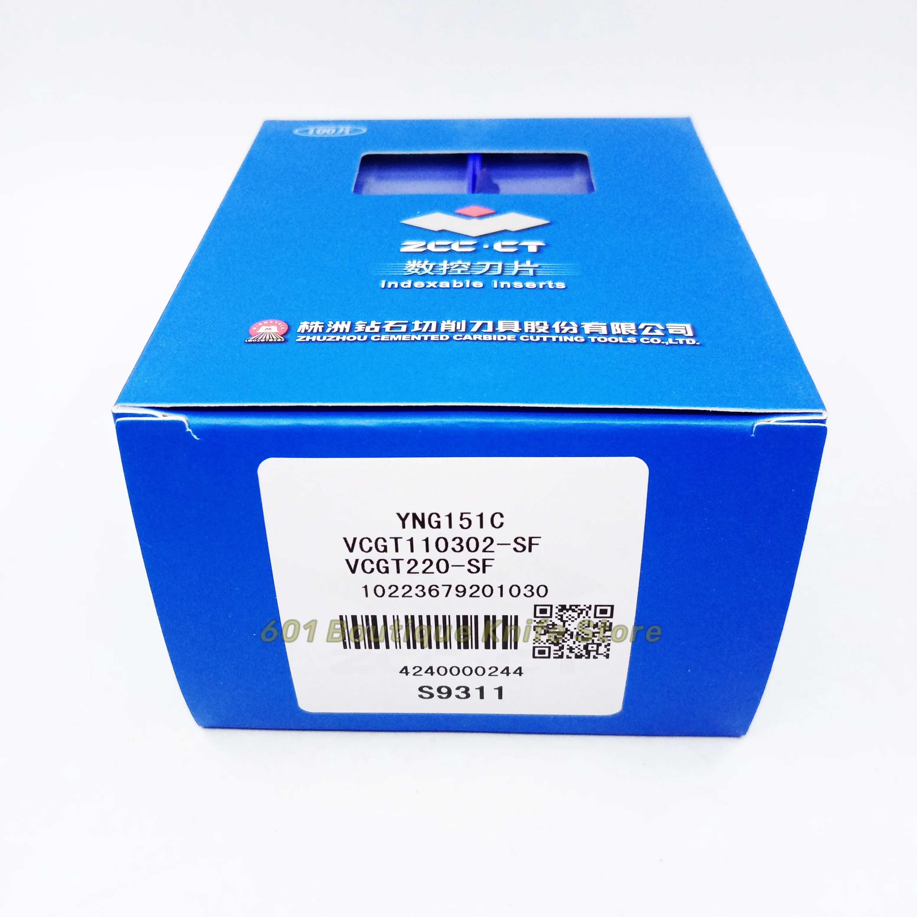 Твердосплавные токарные пластины с ЧПУ ZCCCT VCGT 110302 -SF YNG151C