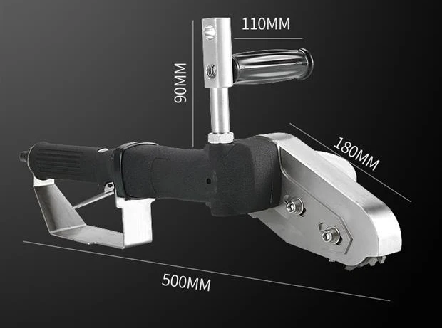 Пневматический инструмент для зачистки картона