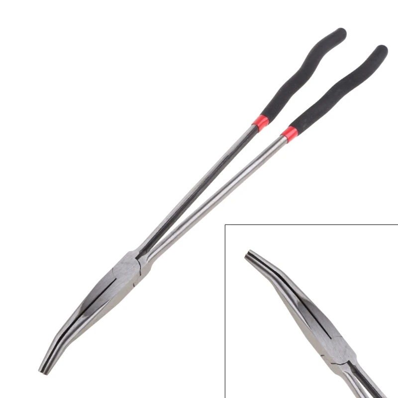 

G6DA 16in Long Nose Plier Multi-purpose Pliers Straight Nose/25Degree/45 Degree Bend