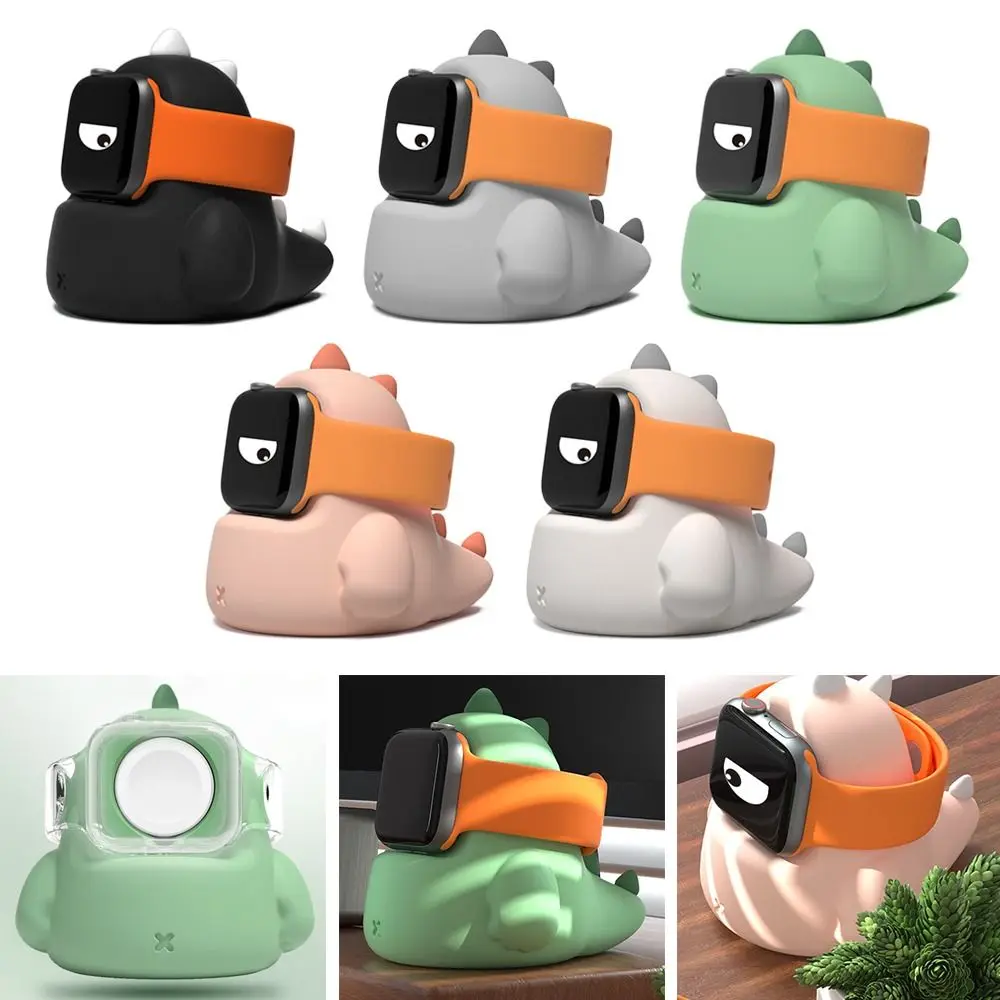 

Soft Silicone Cute For Apple Watch Watch Holder Charging Cradle Charging Bracket Charger Stand For Apple Watch|iWatch