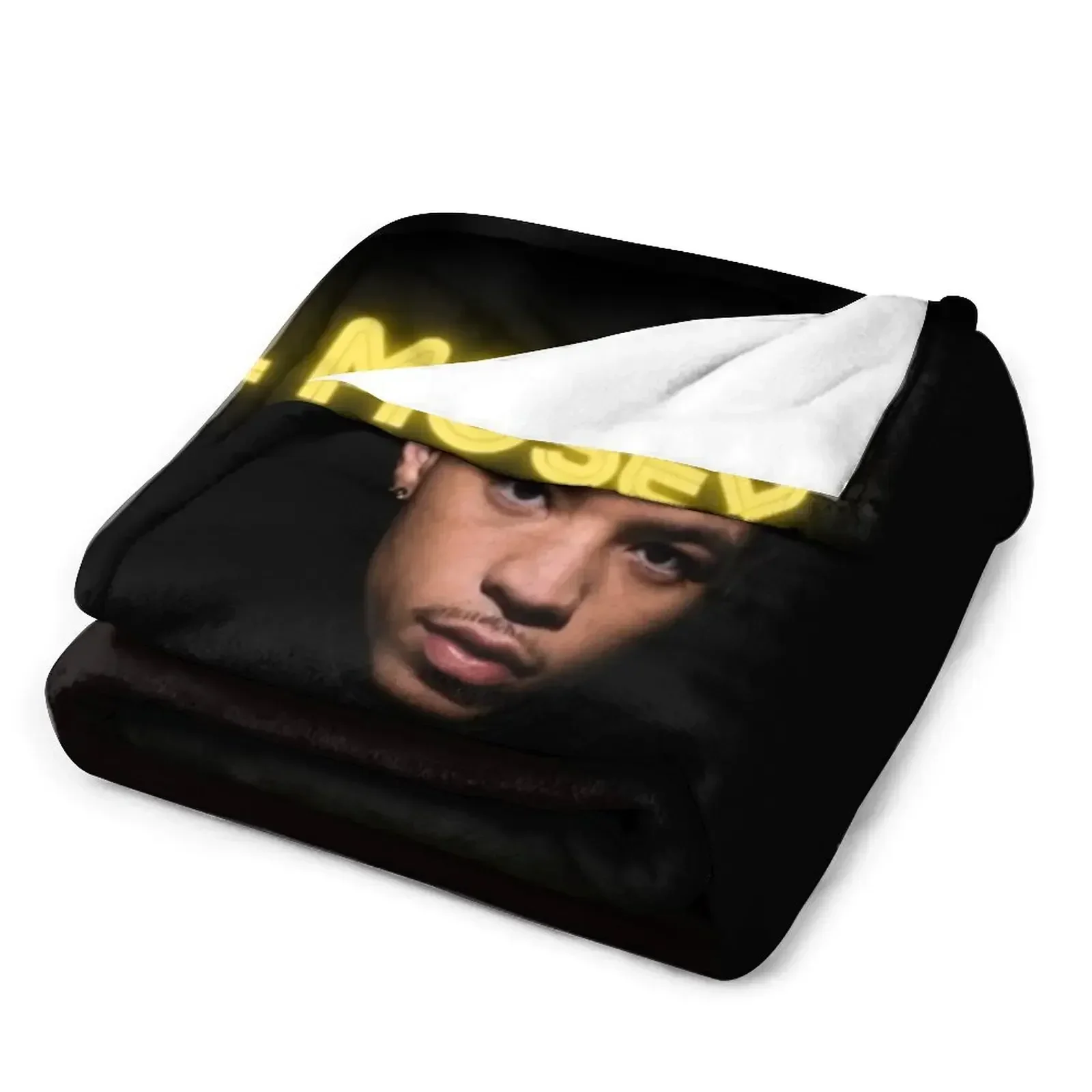 Новое одеяло Lil Mosey с фотодизайном для младенцев постельное белье одеяла