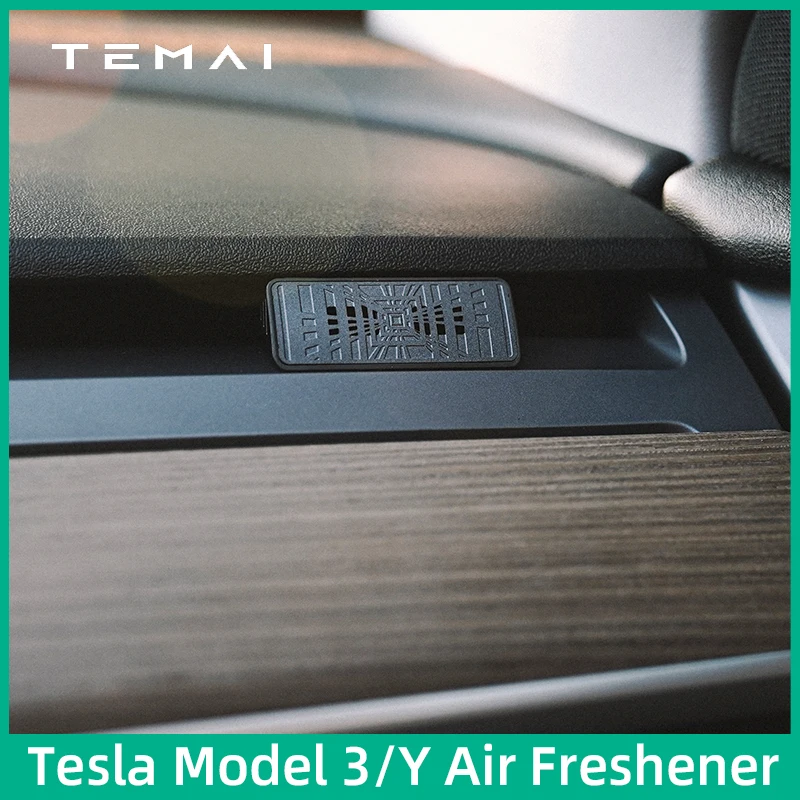 

TEMAI Air Freshener Scent Solid Car Perfume Accessories Scent Diffuser for Tesla Model 3/Y