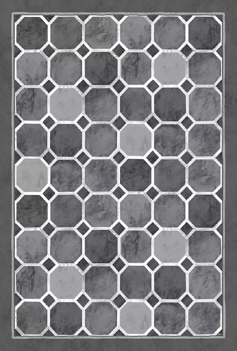 

. Non-slip vinyl carpet, insulator, New Look, kitchen, living room, hallway black Color. OCTO - 50