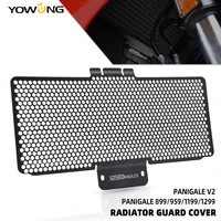 motorcycle aluminium radiator grille guard cover for ducati panigale v289911991199 r1199 s1199 tricolore s upper