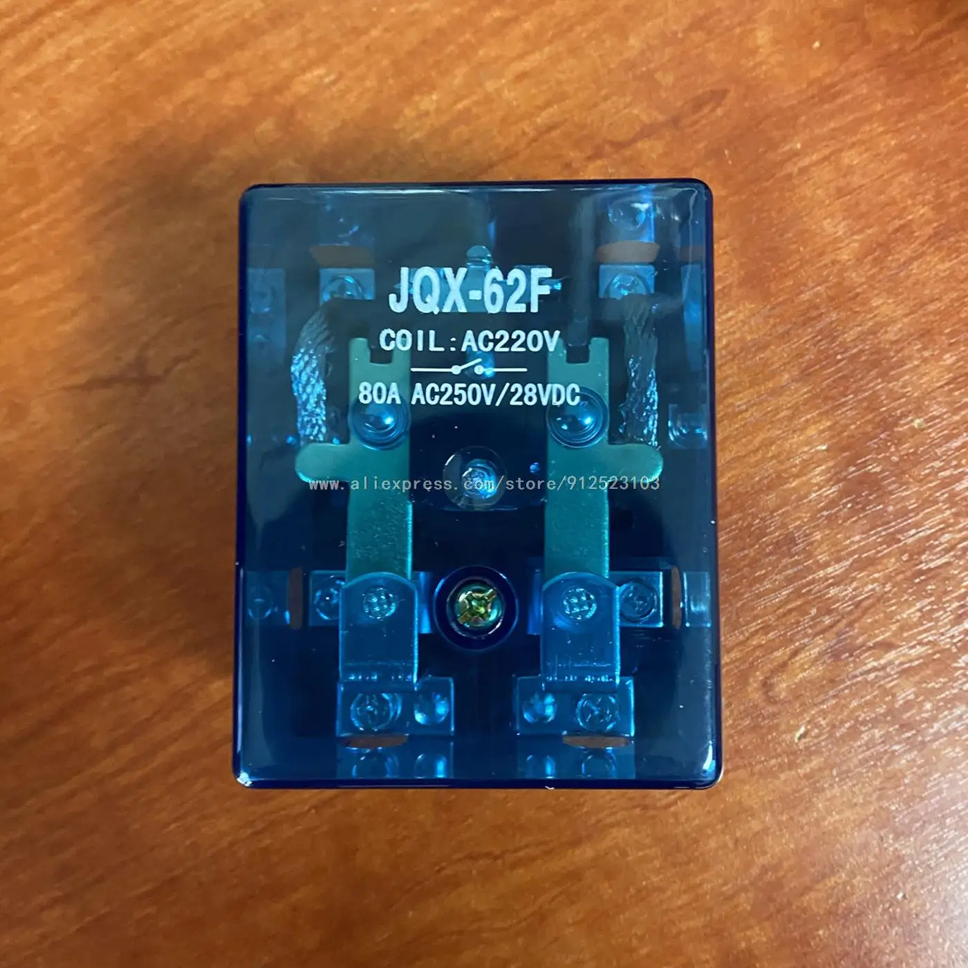 Реле высокой мощности JQX-62F 1Z 2Z 80A 120A DC12V DC24 AC220