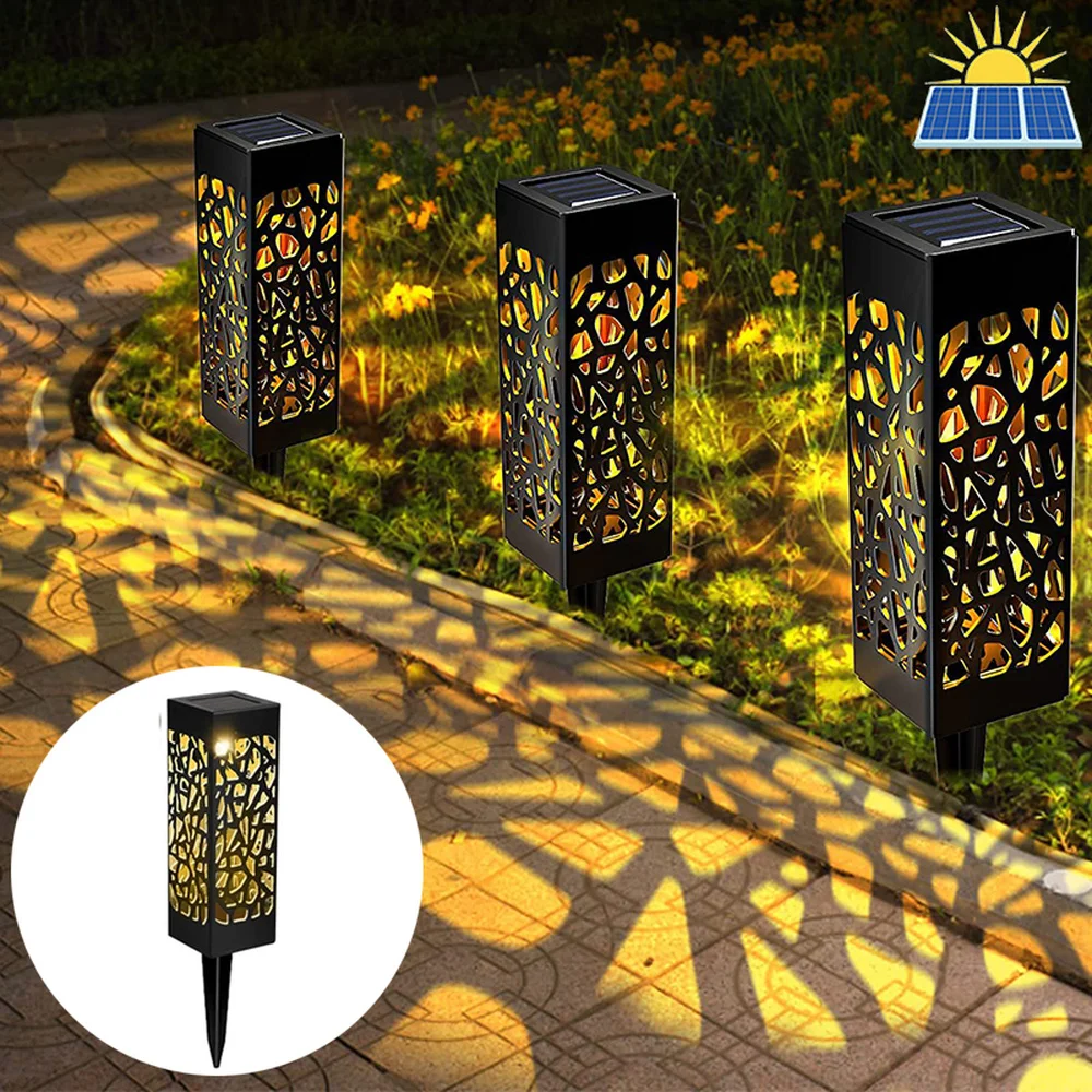 

2022 Solar LED Lawn Light Outdoor Waterproof Garden Decor Lamp for Pavilion Yard Landscape Buried Lamps Garden Lawn Lights