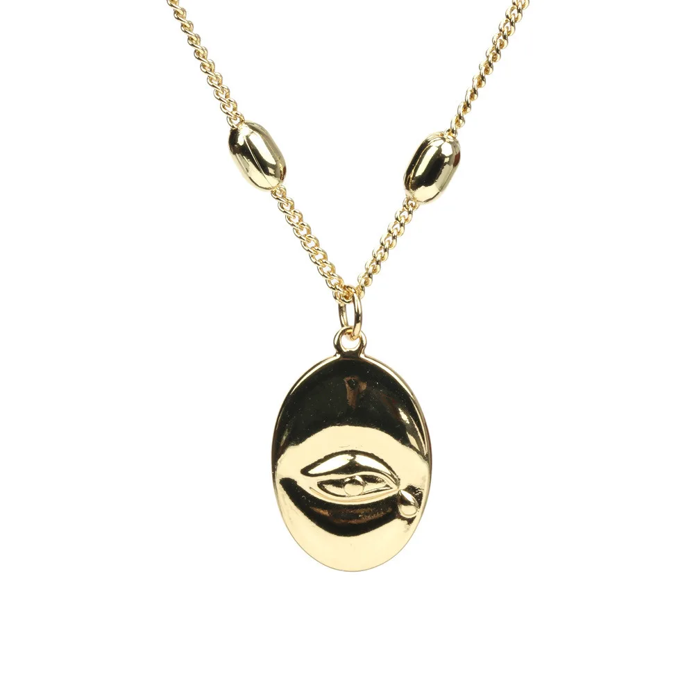 

Золотой Турецкий Дурной глаз кулон ожерелье для женщин Goth Регулируемая цепочка сглаза колье ювелирные изделия подарки одна штука