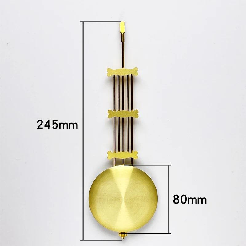 

Металлический маятник для часов yurudder 40г 245мм