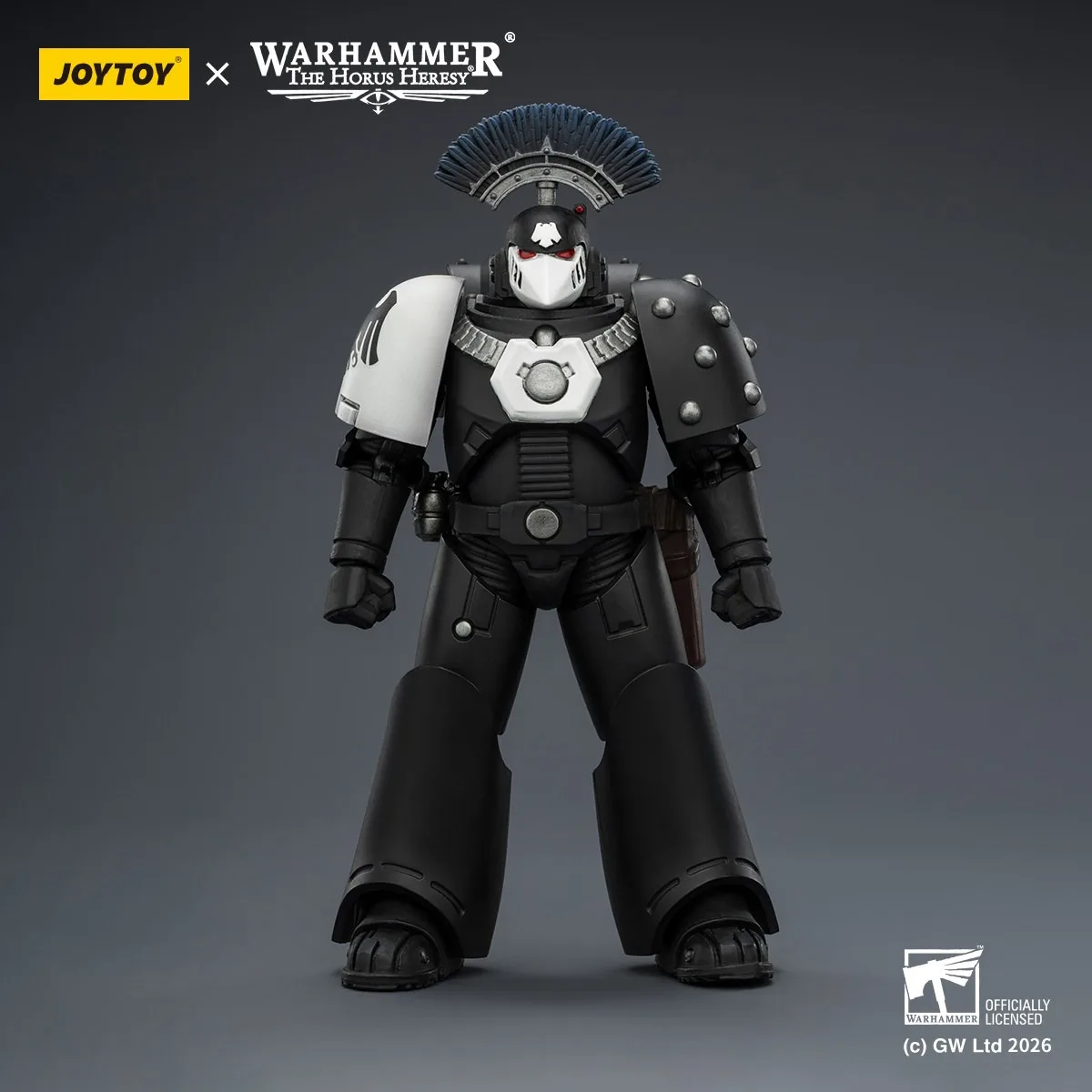 Фото Аксессуары: Фигурка JOYTOY Warhammer 1/18, тактический сержант Raven Guard MkVI с мечом, болтером и плазменным пистолетом. №1