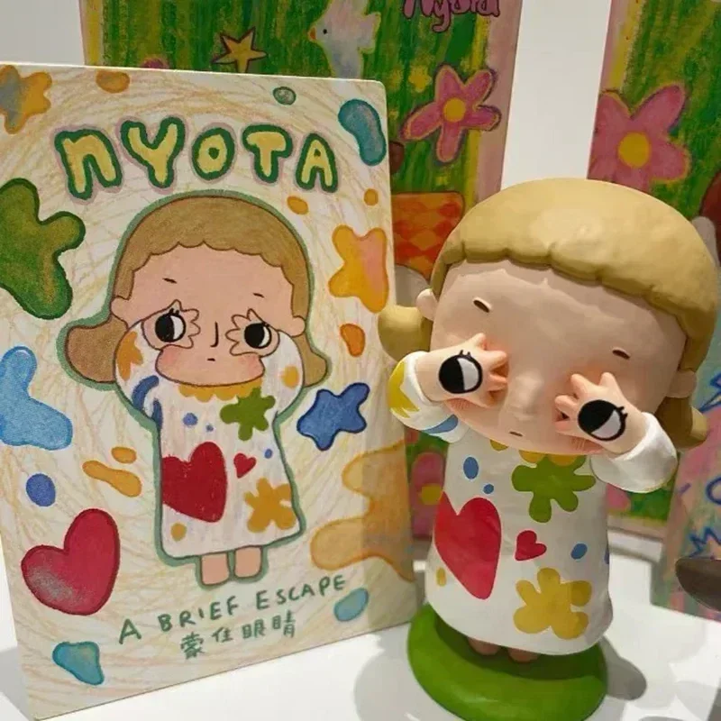 Ниyota серия пушистая жизнь искусственная игрушка Аниме фигурки таинственная