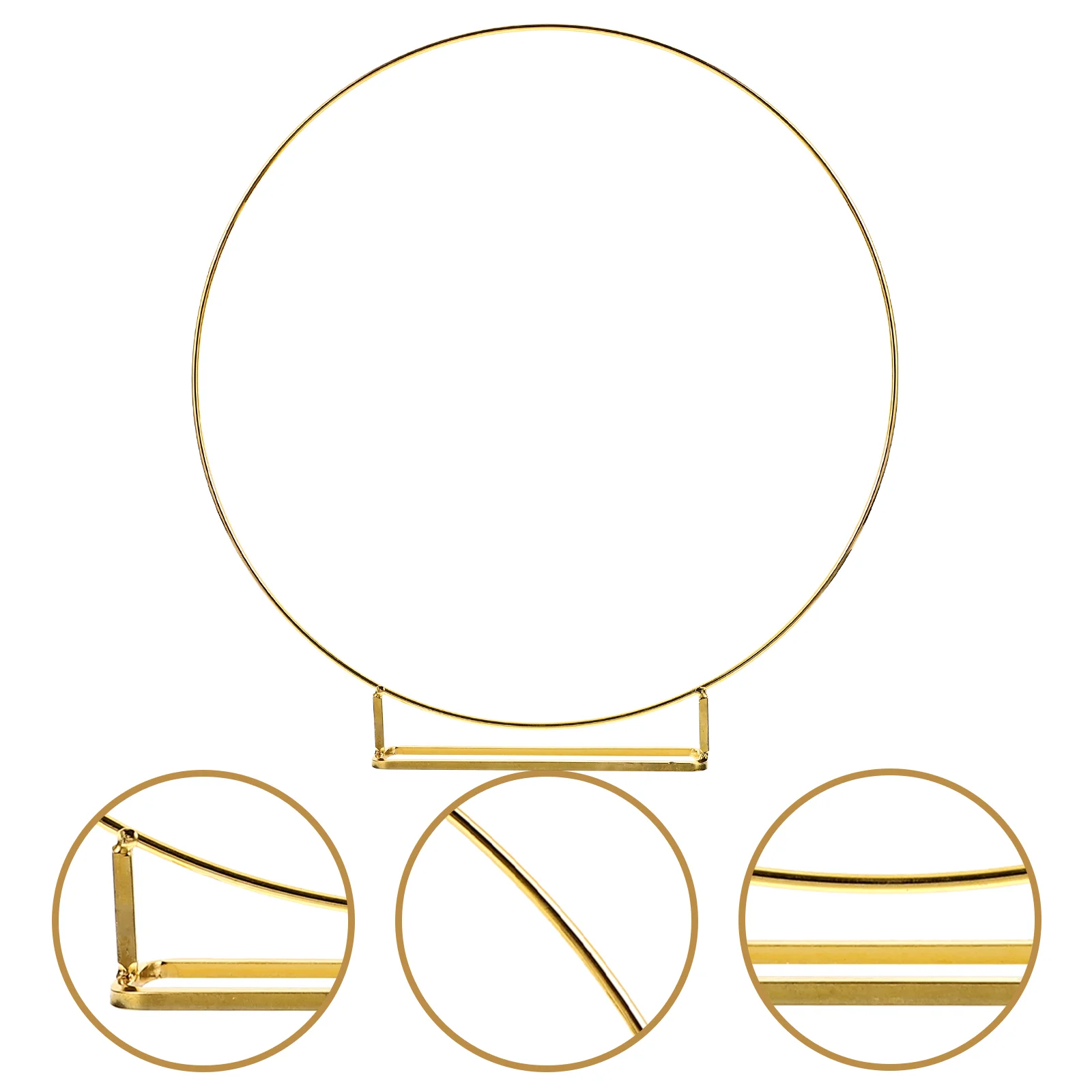 Декор металлический венок рамка обруч для вечеринки центральная часть кованое