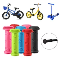 1 pair bicycle handle bar grips rubber anti slip waterproof tricycle scooter handlebar for kids child cycling handle bars new