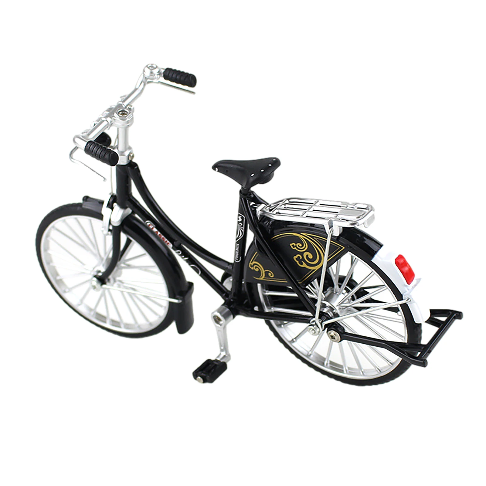 

Мини-велосипед в стиле ретро с пальцами, мини-велосипед в стиле ретро с имитацией металлической рамы для мужчин и женщин, мини-велосипед, модель, украшения торта, игрушка