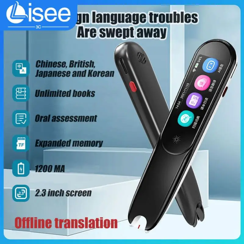 X1Portable Pen Scanner Languages Offline+WIFI Translation Pen Smart Scanning Translation Pen Suit For Business Travel Abroad2023