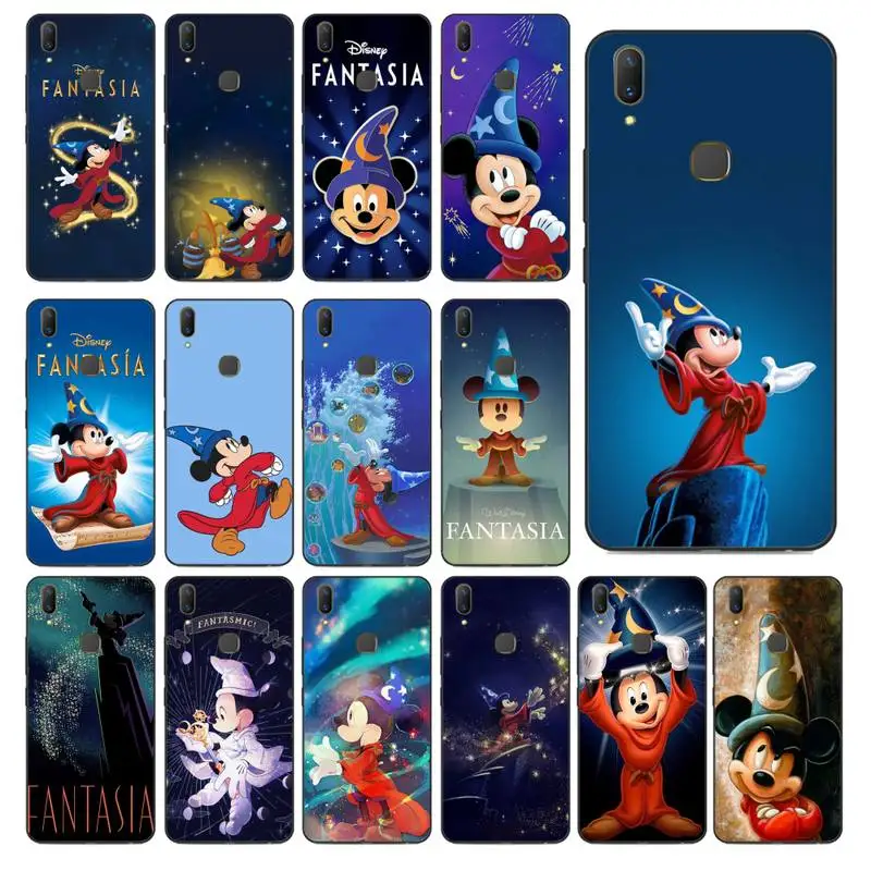 

Disney Fantasia Mickey Phone Case for Vivo Y91C Y11 17 19 17 67 81 Oppo A9 2020 Realme c3
