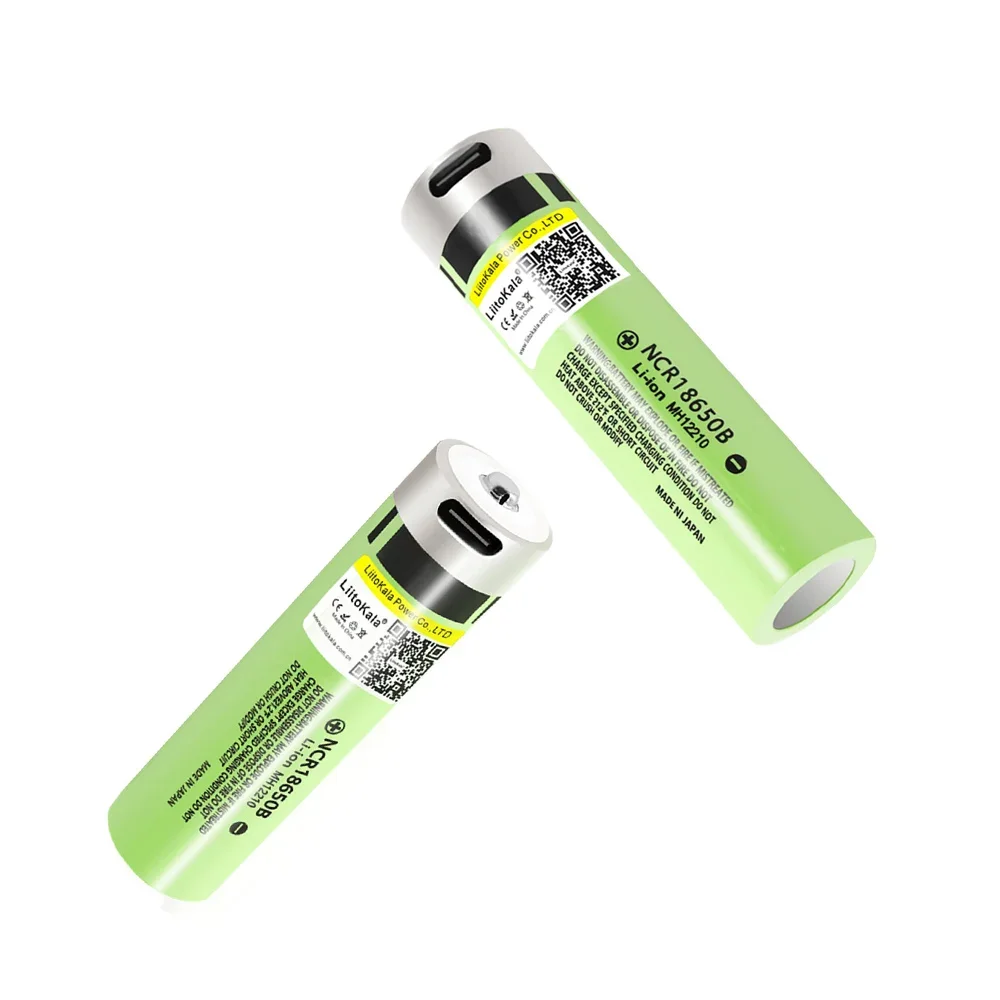 1-30 шт. LiitoKala USB-34B 18650 3 7 В 3400 мАч USB литий-ионная аккумуляторная батарея для фонарика