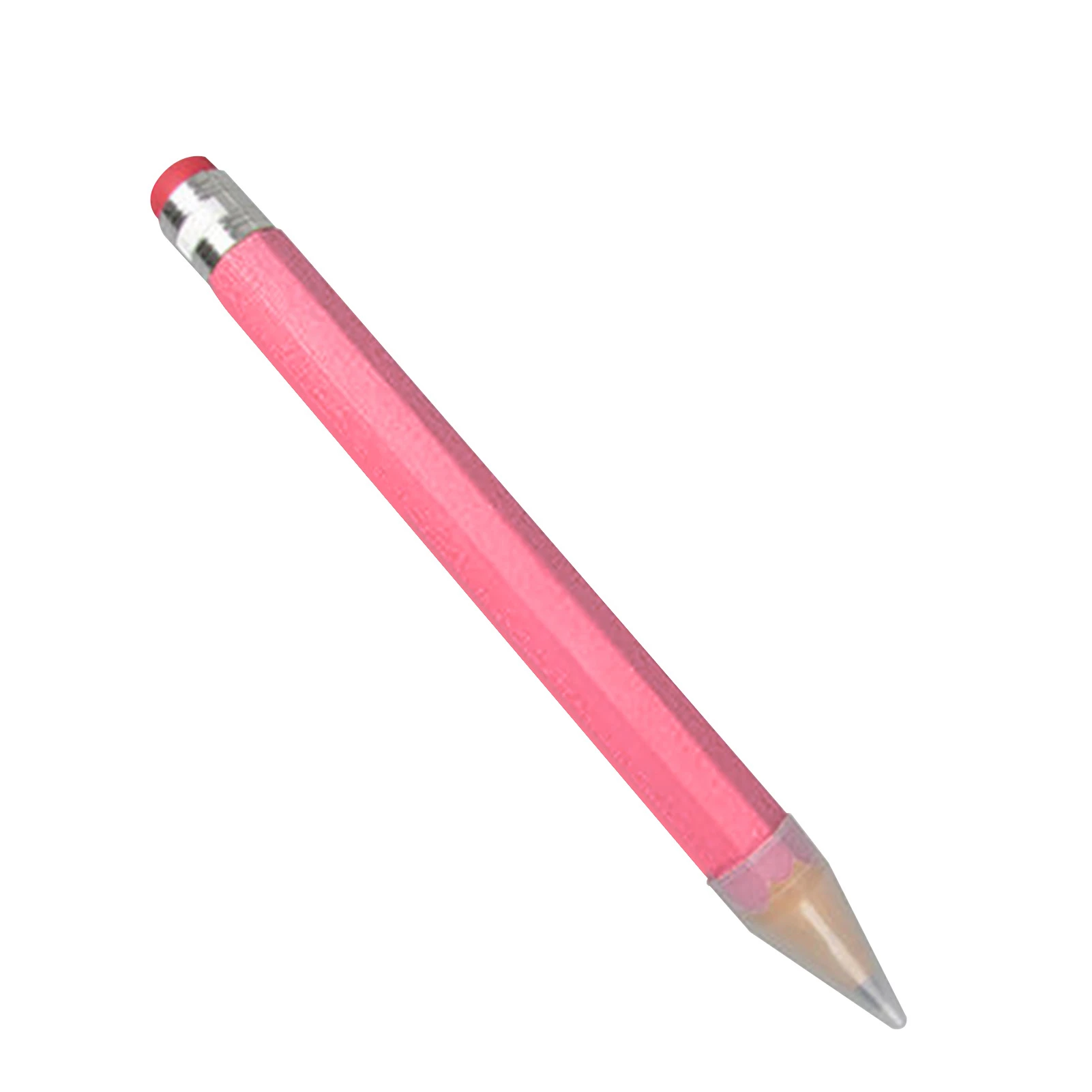 

Wood Jumbo Pencil Giant Wood Pencil With Eraser 35cm Long Coloured Thick Rod Pencil For Writing And Drawing Home School Use
