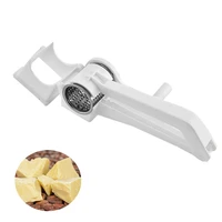 multipurpose cheese grater rotary cheese vegetable grater chocolate nuts ginger hand cranked slicer manual kitchen tool