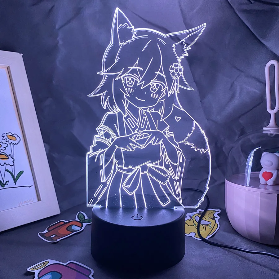 

Ночник 3D аниме The Helpful Fox Senko San Mangamall