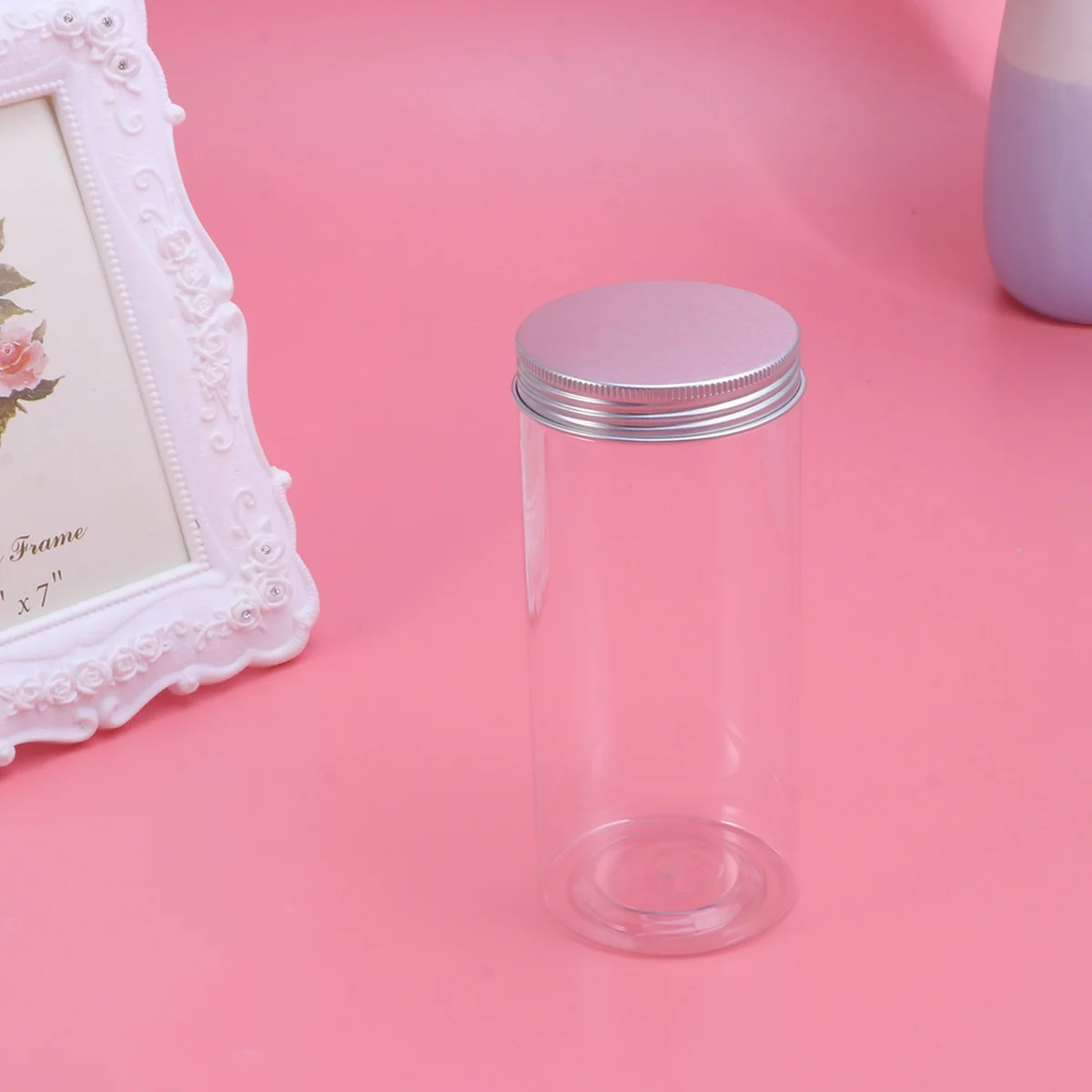 

6Pcs Cans Transparent Safe Plain Sealed Cans for Home Trip Office