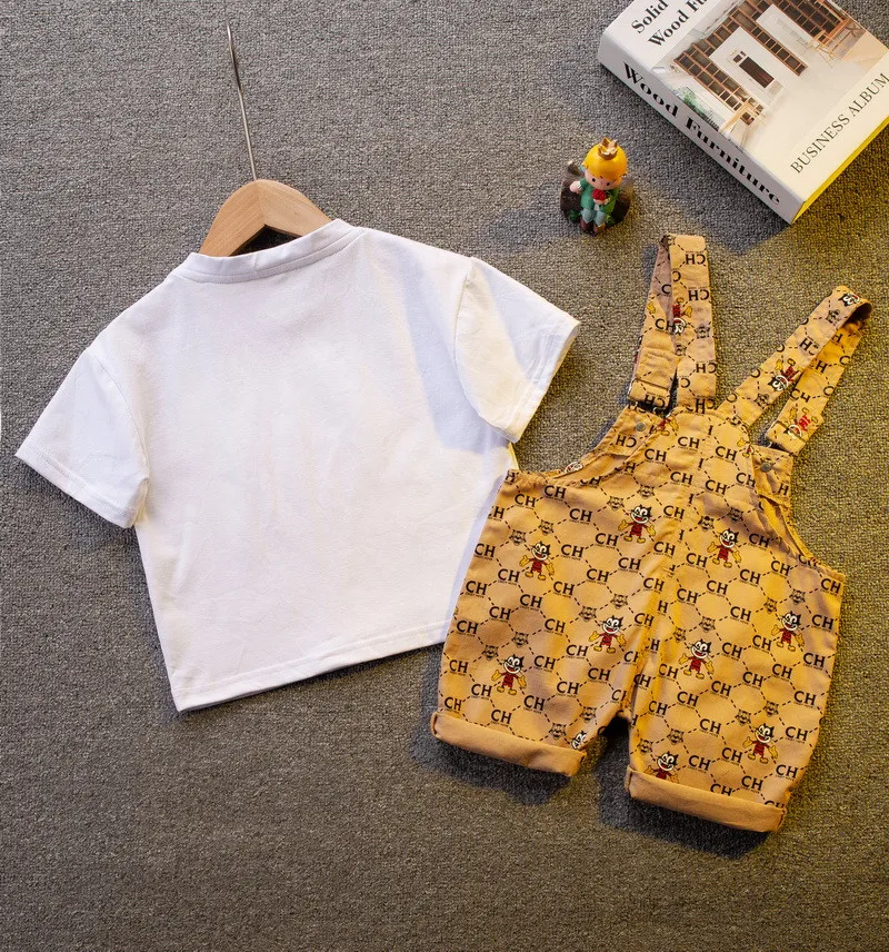 Женский летний комплект одежды для мальчиков новинка 2022 Повседневная модная