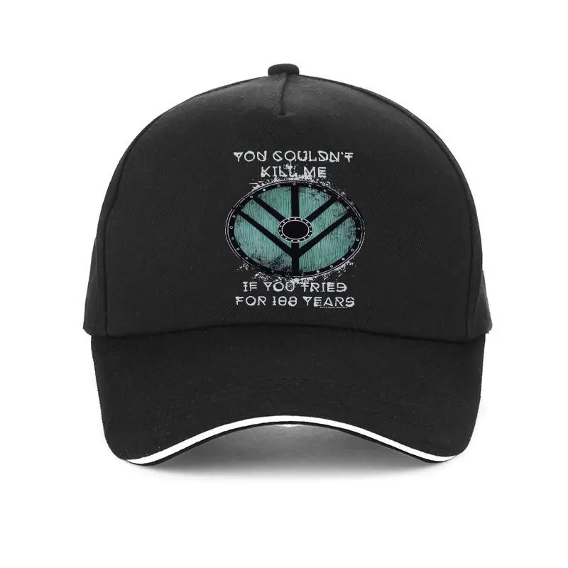 

Gorra de béisbol de algodón con licencia para adultos, gorro de béisbol de Vikings, no puedes Kill si probaste con licencia, Dra