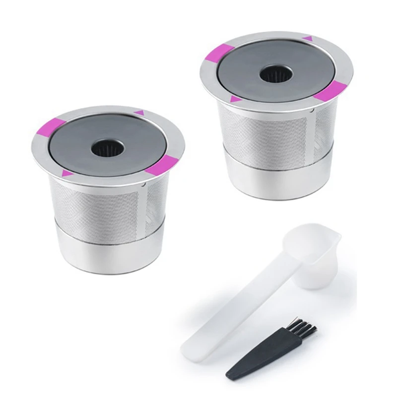 Многоразовые чашки K для Keurig 2 кофейных капсулы из нержавеющей стали кофеварки 6