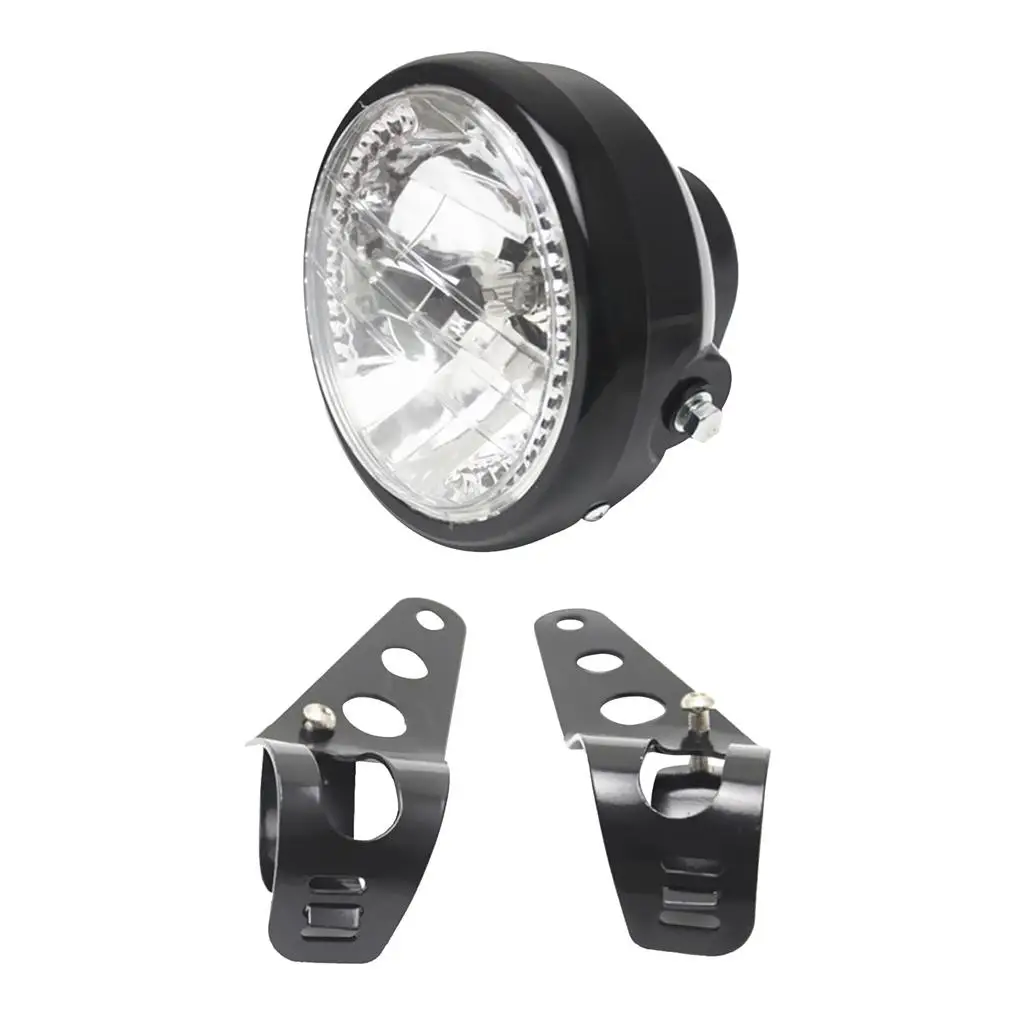 

7" Motorcycle Headlight Amber LED Indicators With Mount Bracket