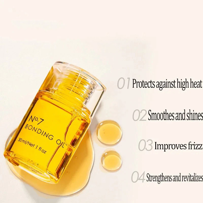 

No.7 Hair Essential Oil Original Anti-high Temperature Repair Serum Hair Nursing Oils Smooth Hair Care 30ml