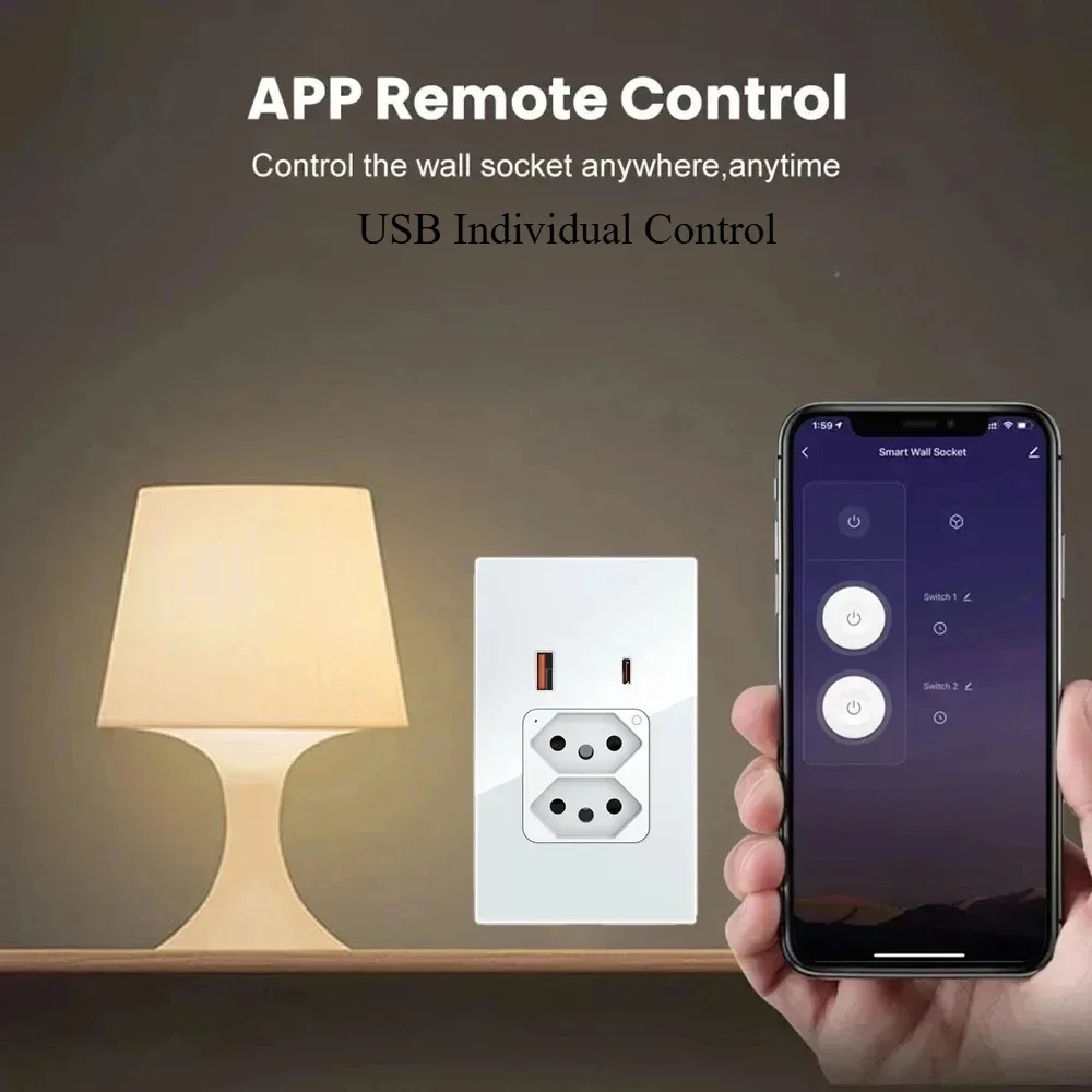 Умная розетка USB Type-C PD 30 Вт