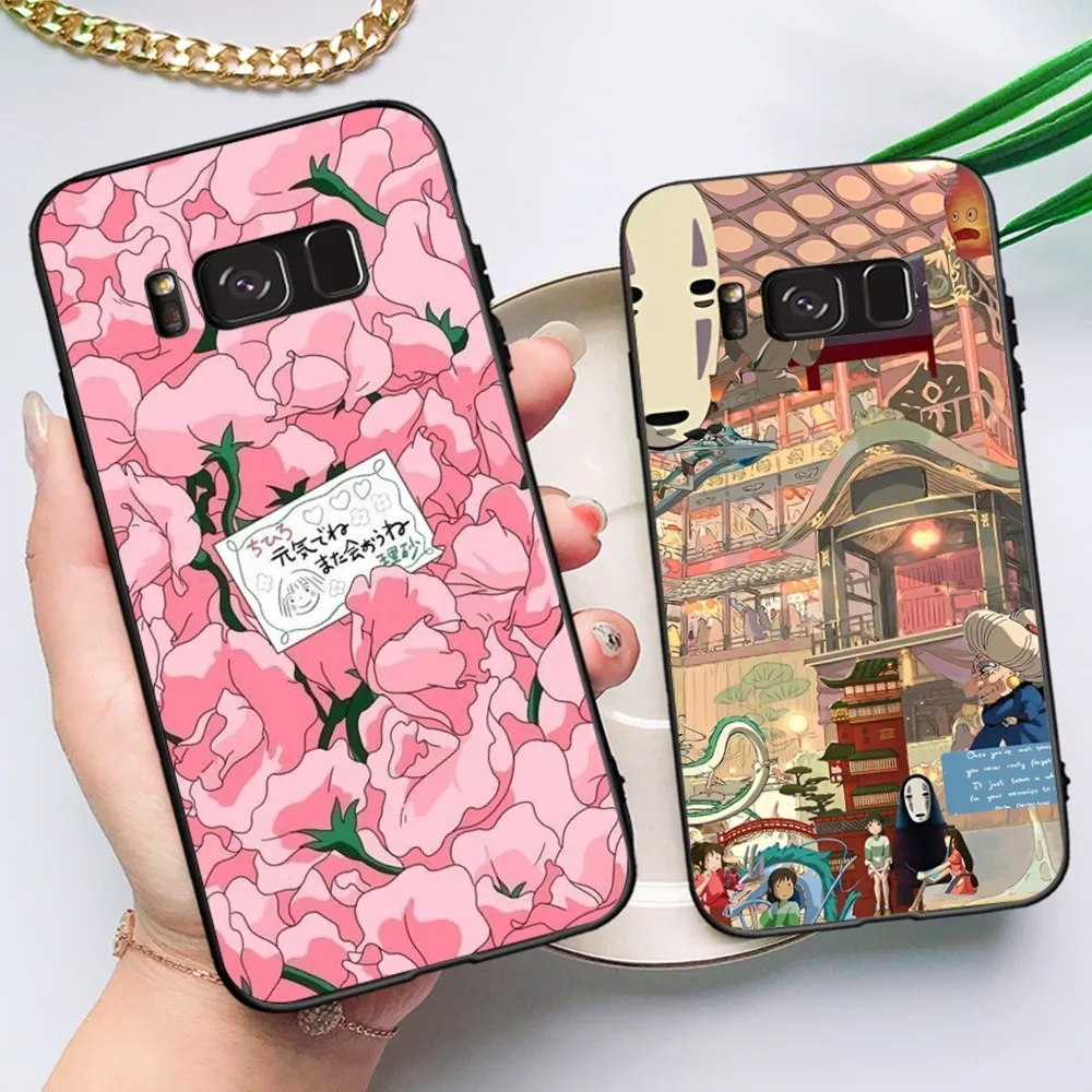 

Anime Spirited Away Phone Case For Samsung Note 8 9 10 20 Pro Plus Lite M 10 11 20 30 21 31 51 A 21 22 42 02 03