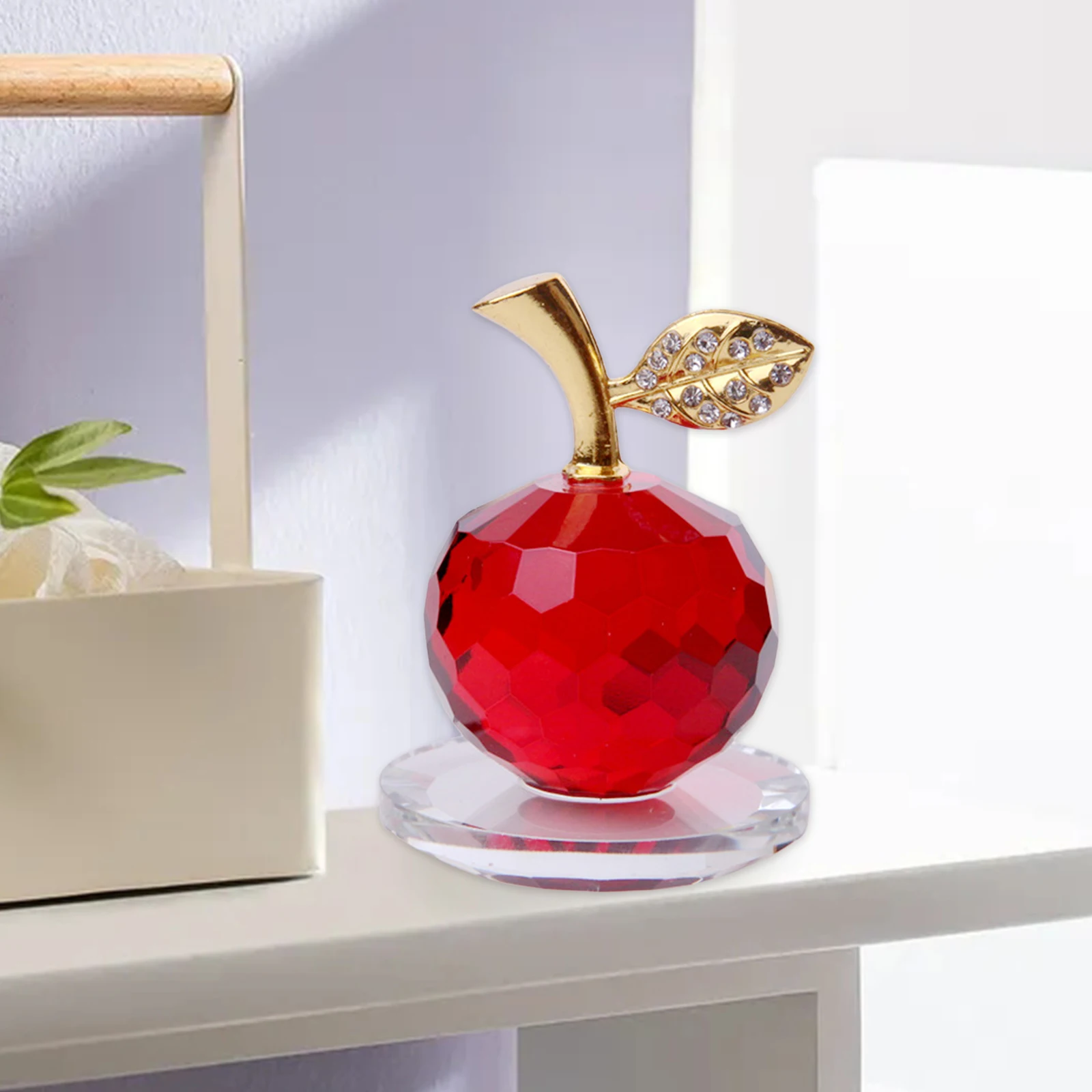 Хрустальные украшения имитация статуи Чили-вишни скульптура украшение для офиса
