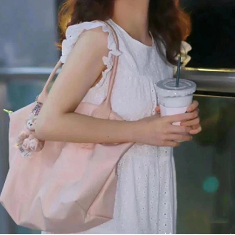 Luxury Designer Bag Tote Women Handbags Shoulder Bags 2023 Soft Nylon Shopper Purses The Single Shoulder Bag For Women