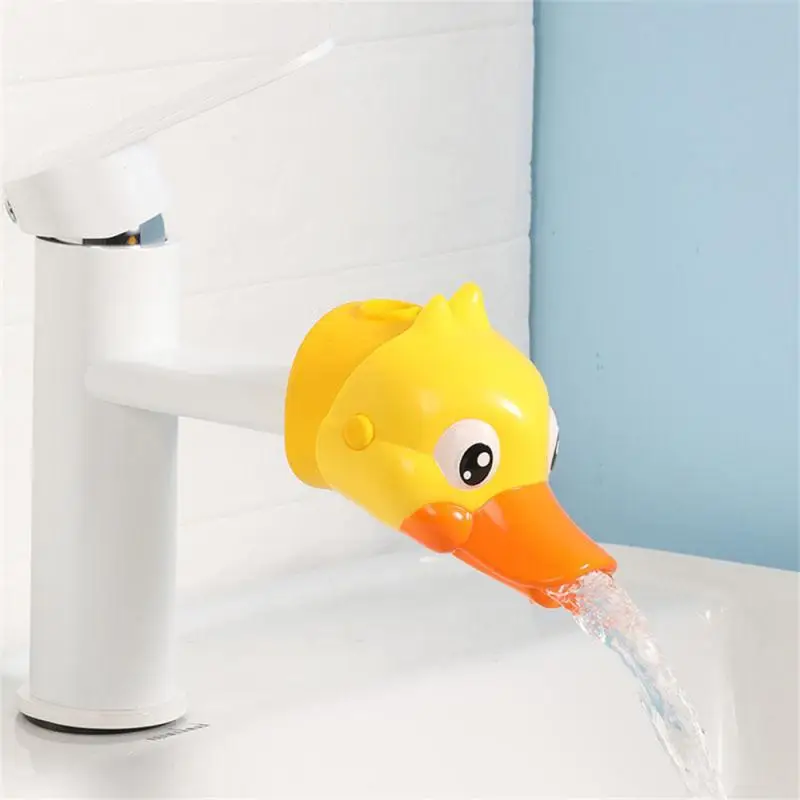 

Device High Elastic Water Tank Cartoon Faucet Splash Nozzle Extender Bathtub Toy Childrens Faucet Silicone Faucet Extender